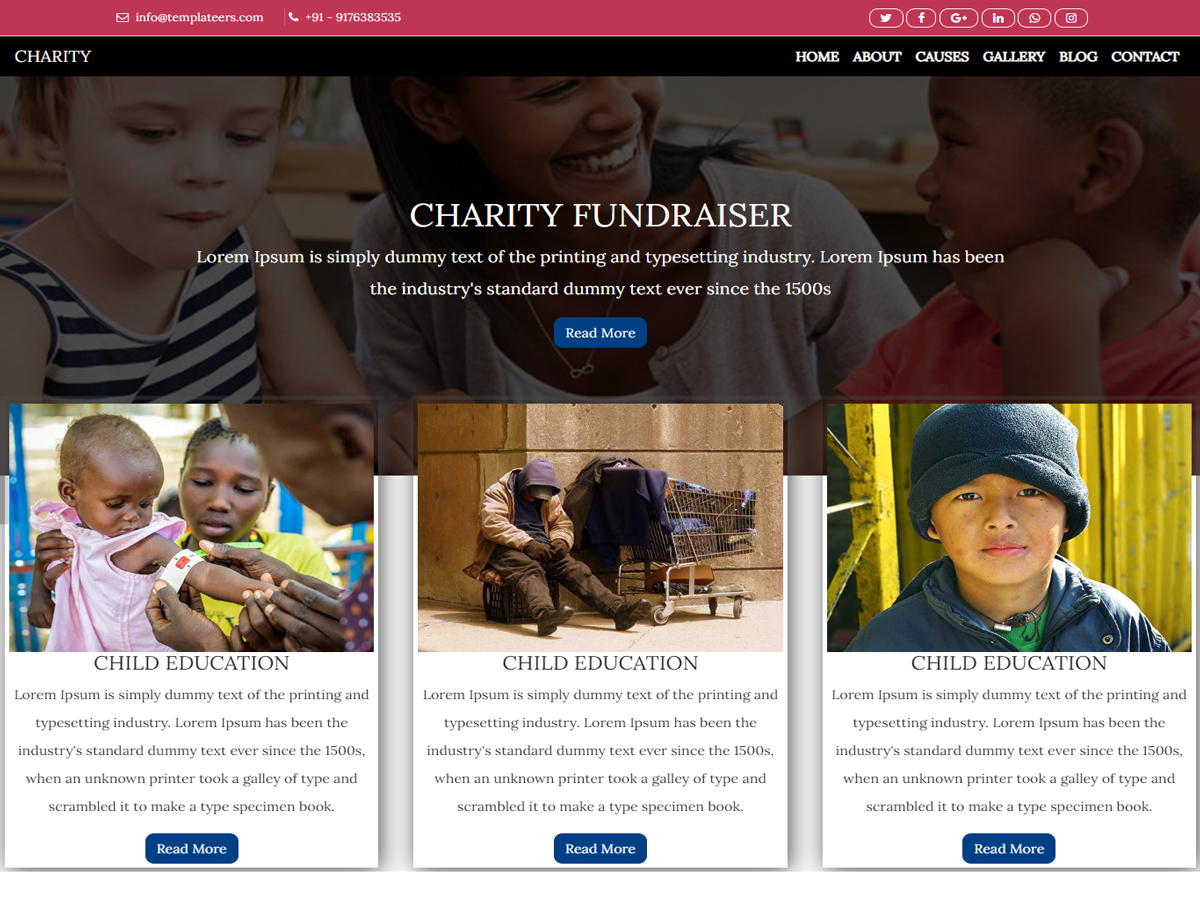 charity-templates
